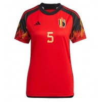 Belgia Jan Vertonghen #5 Hjemmedrakt Dame VM 2022 Kortermet